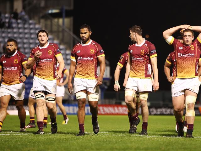 The Southland players look dejected after the side lost 26-10 to Northland in Whangarei on...