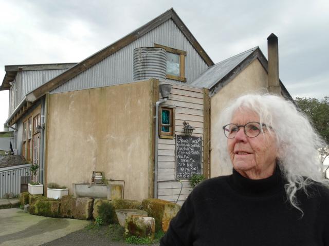 Fleur's Place owner Fleur Sullivan outside the Moeraki restaurant where thousands of dollars...