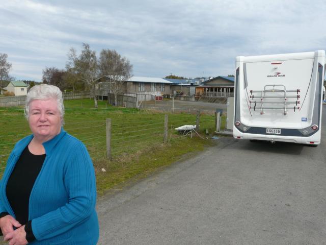 Free for all?  Owaka resident Jenny Kinley is unhappy about the impact a trial council freedom...