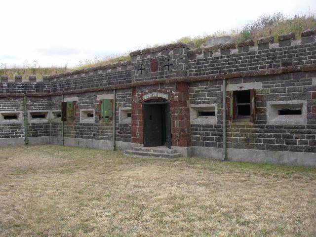 Fort Jervois on Ripapa Island. 