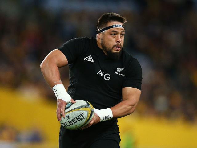 Kane Hames in action for the All Blacks. Photo: Getty Images