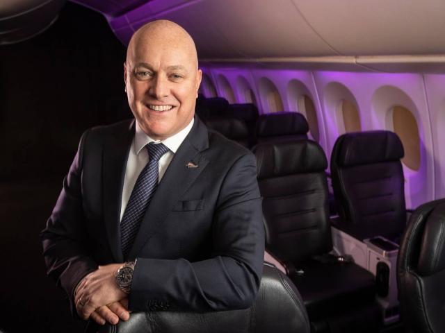 Air New Zealand chief executive Christopher Luxon. Photo: NZ Herald