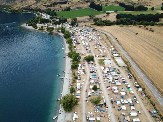 Glendhu Bay Motor Camp has close to 1500 people staying, and only a few free spots remain in the...