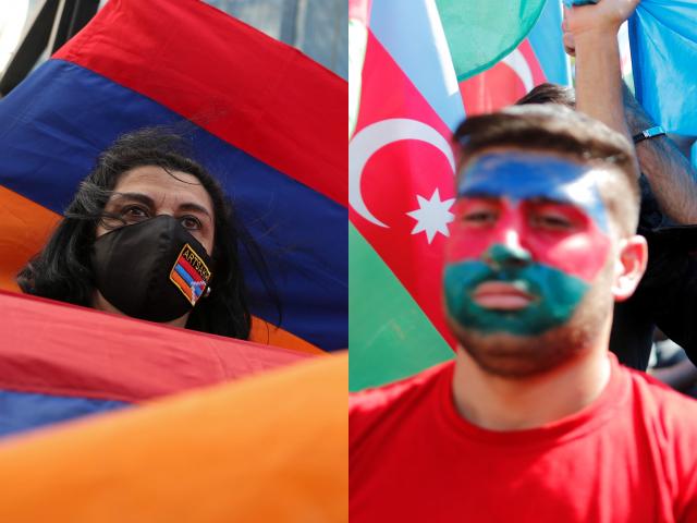 The declaration has followed six weeks of heavy fighting and advancement by the Azerbaijan's...