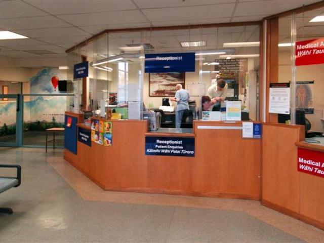 The reception area at Dunedin Hospital Emergency Department. Photo by Gerard O'Brien.