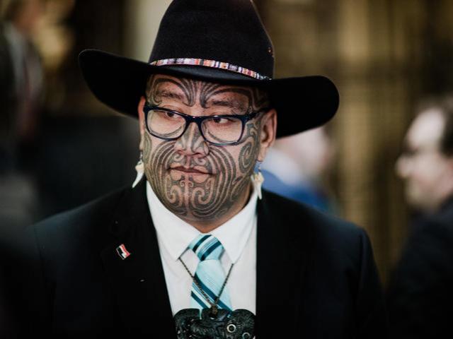 Rawiri Waititi at the swearing in ceremony last week. Photo: RNZ