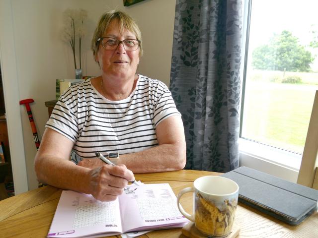 Former Clutha District councillor Michelle Kennedy relaxes at her Tapanui home yesterday, after...
