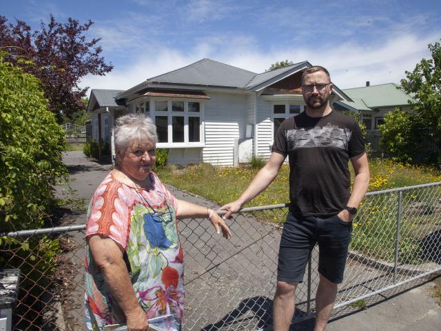 June Peka and Brad Nolan are concerned old houses like the one pictured could be demolished to...