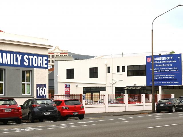 The Salvation Army Family Store in Crawford St, Dunedin. Photo: Linda Robertson