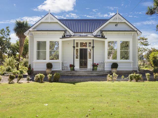 The Taieri villa is hardly recognisable after its renovations. PHOTOS: GEORGIE DANIELL PHOTOGRAPHY