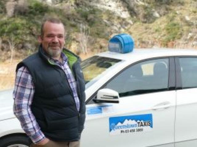 Queenstown Taxis boss Grant Scannell. Photo: Scene files