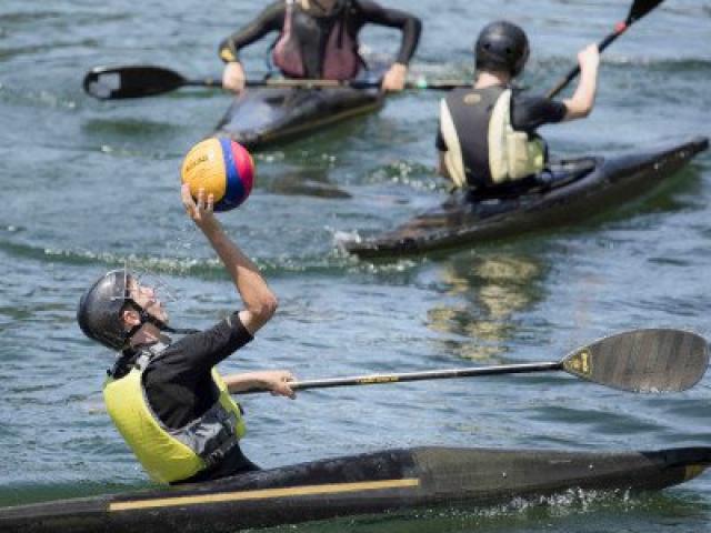 There are plans to expand the 'courts' for canoe polo. Photo: Newsline