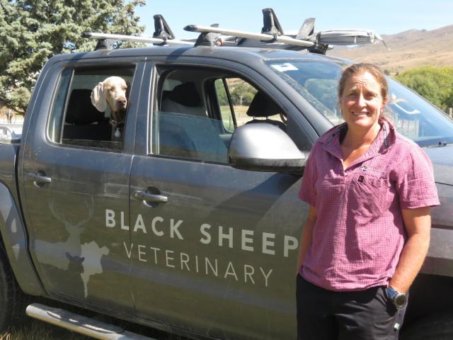 Independent vet Amy Watts, of Black Sheep Veterinary, seen with her dog, Weka, has learned a lot...