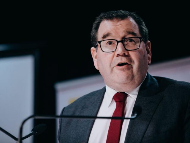 Minister of Finance Grant Robertson is giving today's update. Photo: Getty Images