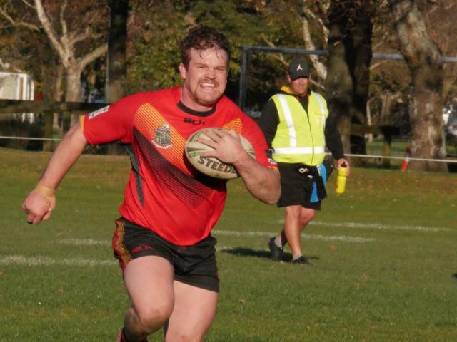 Halswell Hornets second rower Josh Everett. Photo: Supplied