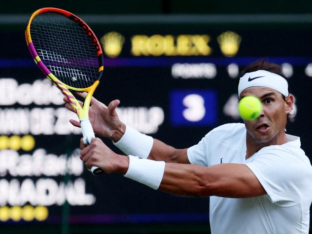 Rafael Nadal has so far won twice at Wimbledon. Photo: Reuters 