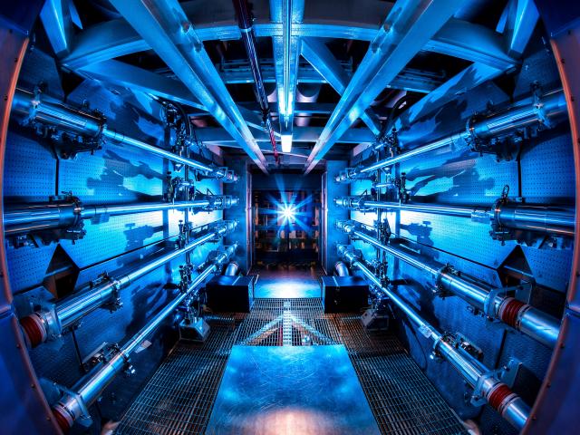 The National Ignition Facility’s preamplifier module. File photo: Reuters 
