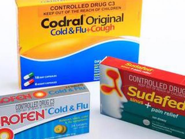 Codral, Sudafed and Nurofen cold and flu pills used to contain pseudoephedrine, a key ingredient...