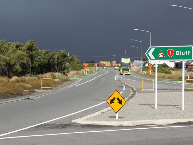 Bluff Highway (State Highway 1) is the only road in and out of the southern port town of the same...