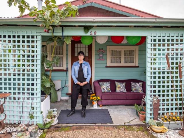 Selwyn Huts resident Kirrily Fea. Photo: RNZ / Nate McKinnon