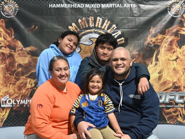 Hammerhead Mixed Martial Arts is fundraising for Dunedin man Tai Tautua (right) by selling hangi...
