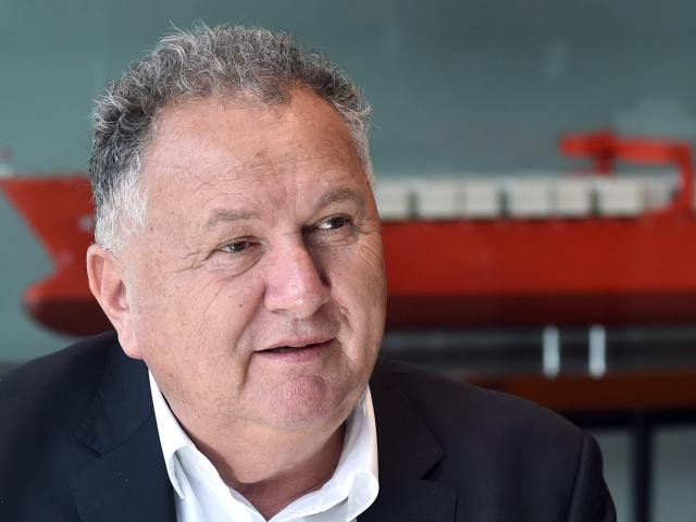 New Zealand First MP and Regional Development Minister Shane Jones visits Port Otago yesterday....