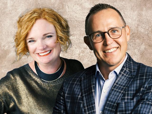 Laurel McLay and Drew Knowles