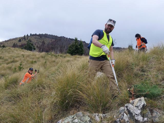 Environment Southland biosecurity and biodiversity operations manager Ali Meade (left) and...