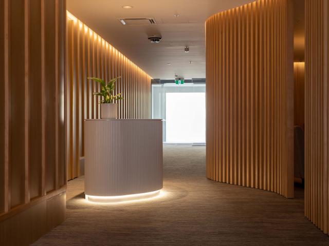 The entrance of the Intus Specialist Healthcare facility in Great King St. PHOTO: SUPPLIED