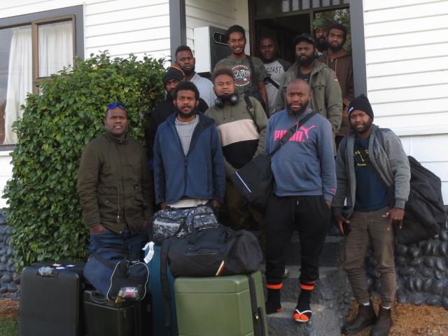 Twelve seasonal workers are in limbo, at their accommodation in Roxburgh, following the...