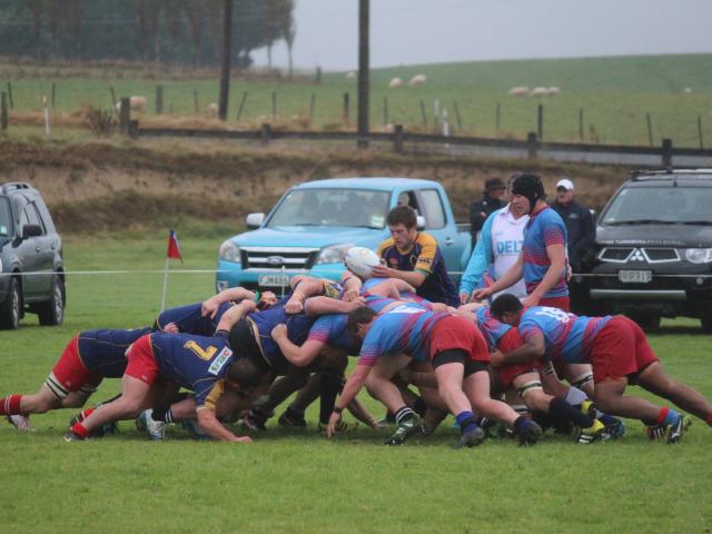 Scrum it . . . The battle for rugby’s future. PHOTO: ODT FILES