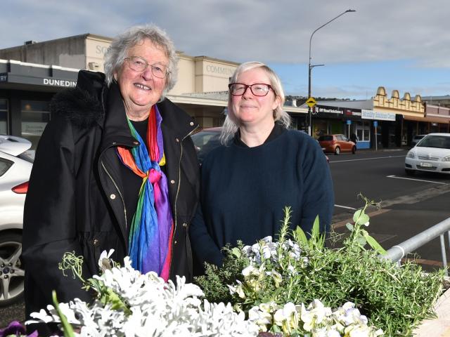 Eleanor Doig (left) and Kirsten Gibson, of the South Dunedin Community Network, are concerned not...