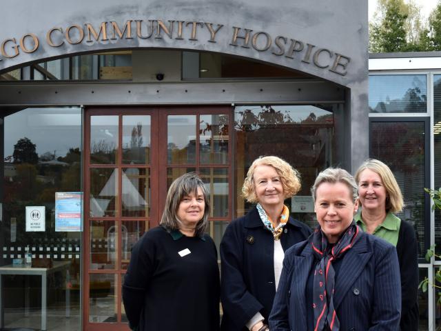 Otago Community Hospice staff (from left) nurse practitioner Sally Fleming, clinical nurse...