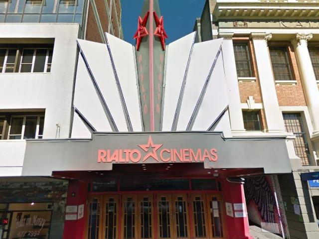 The group were trespassed from Rialto Cinemas in Dunedin. Photo: Google