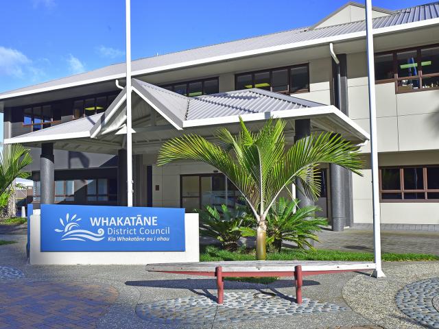 Whakatāne District Council offices were closed on Friday afternoon when a suspicious package was...