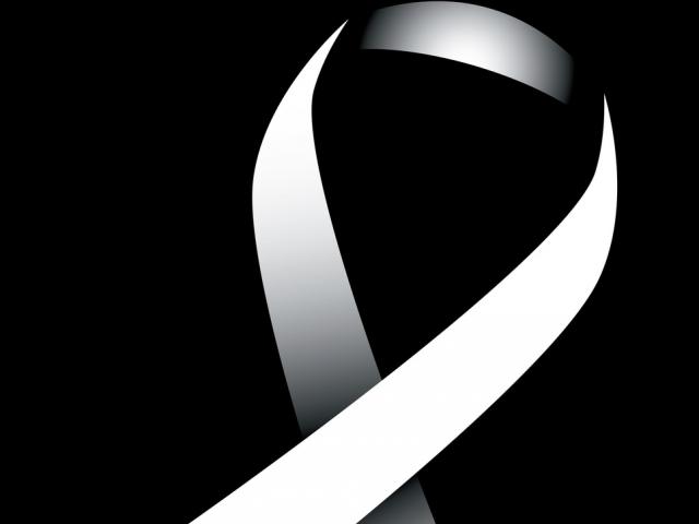 The white ribbon is used to signify opposition to violence against women. PHOTO: GETTY IMAGES