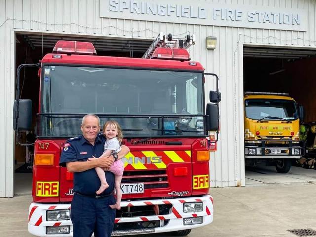 Springfield’s fire chief Grant Williams. Photo: Facebook