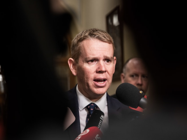 Prime Minister Chris Hipkins. Photo: RNZ 