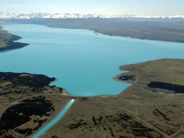 Lake Pukaki, one of the country's hydro lakes. File photo