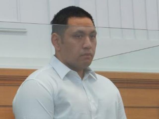 George Junior Pikaahu during sentencing in the High Court in Blenheim for the manslaughter of a...
