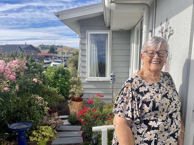 Miriam Read says she may replace her pavers with something flatter. PHOTOS: SUPPLIED