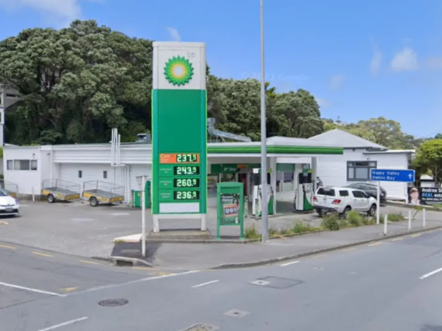 A woman was injured in the Wellington suburb of Brooklyn after trying to stop a petrol drive off....