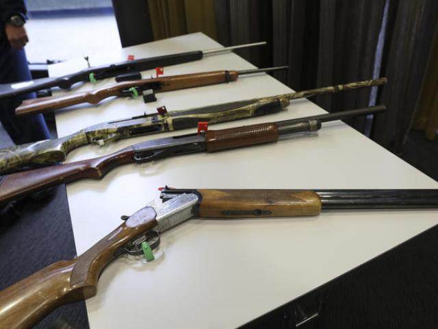 Firearms that will remain legal, depending on number of rounds and magazine type. (File photo)...