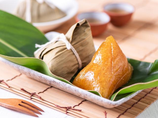 Zongzi, Chinese rice dumplings. Photo: Getty Images