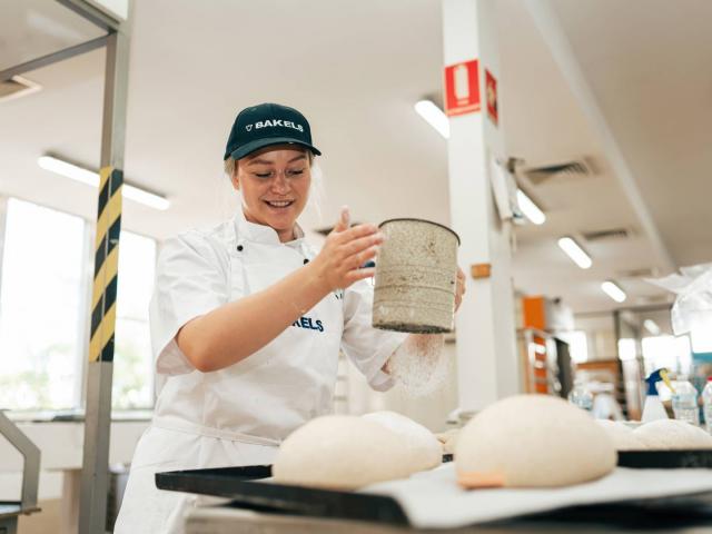Delmari Janse Van Rensburg competing in the LA Judge award in Sydney. Photo: Supplied