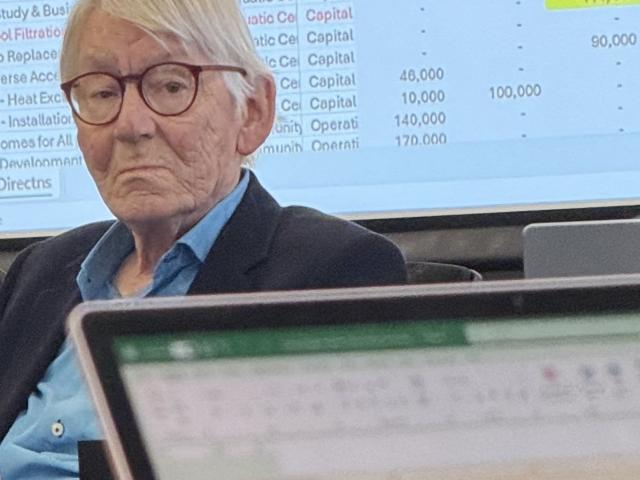 Cr Jim Hopkins was left disgruntled at a meeting of Waitaki District Council. PHOTO: ANDREW ASHTON