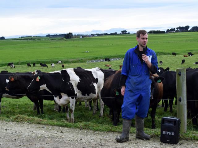 Sharemilker Nan de Haan speaks about a vaccine shortage stopping him protect his herd against...