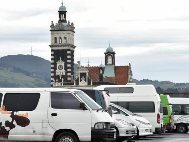 The Thomas Burns St car park. Photo: Peter McIntosh