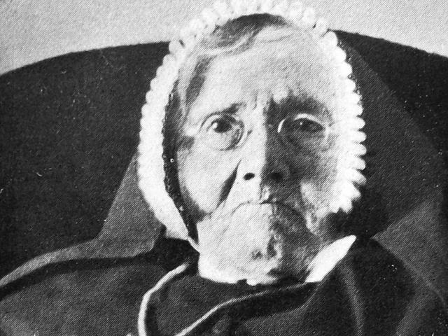 French-born nun Suzanne Aubert, Rev Mother Mary Joseph Aubert, of Wellington, who recently...
