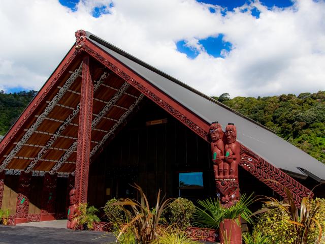 Mataatua Wharenui today in Whakatane. PHOTO: NGATI AWA